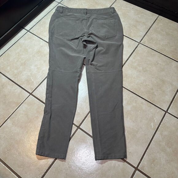 Lululemon ABC Obsidian Gray Slim Fit Chino Pants Mens 34x31 READ - Picture 9 of 12
